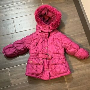 London Fog Toddler Coat with Detachable Hood